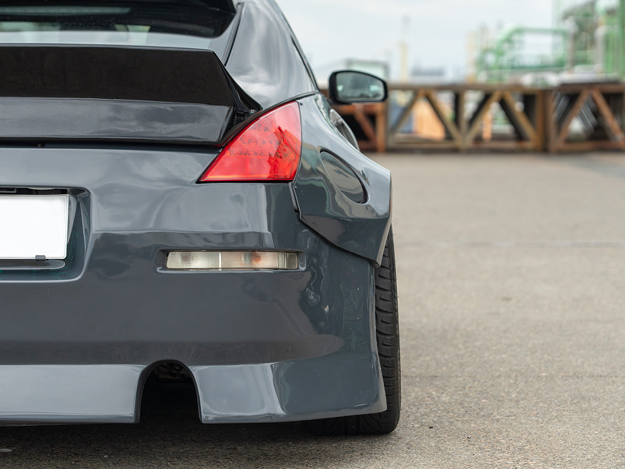 Nissan 350z 55mm Rear Fenders