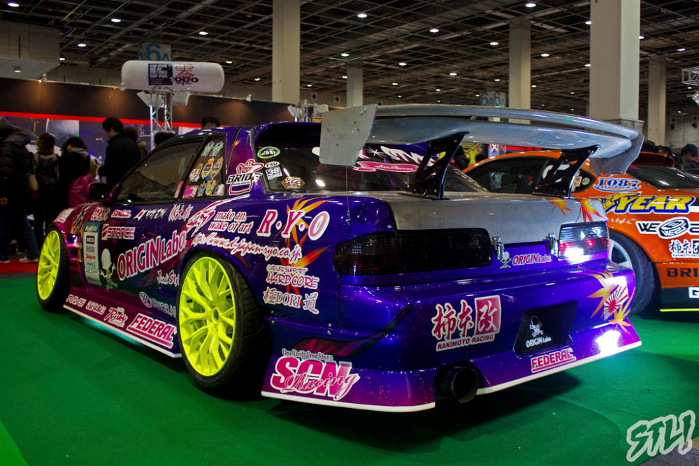 3D Type Double Bi Plane GT Wing