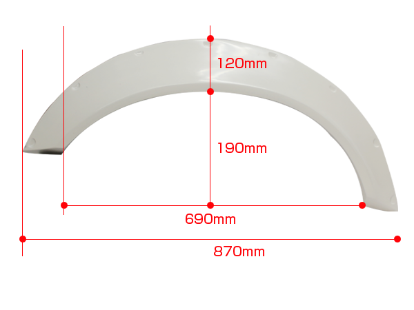 Universal Fenders 65mm
