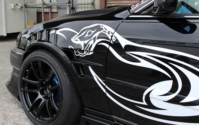 Toyota Chaser (JZX100) 55mm Front Fenders - Sameera