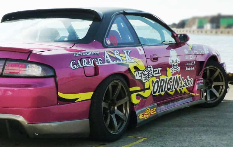 Nissan Silvia S14 50mm Rear Fenders