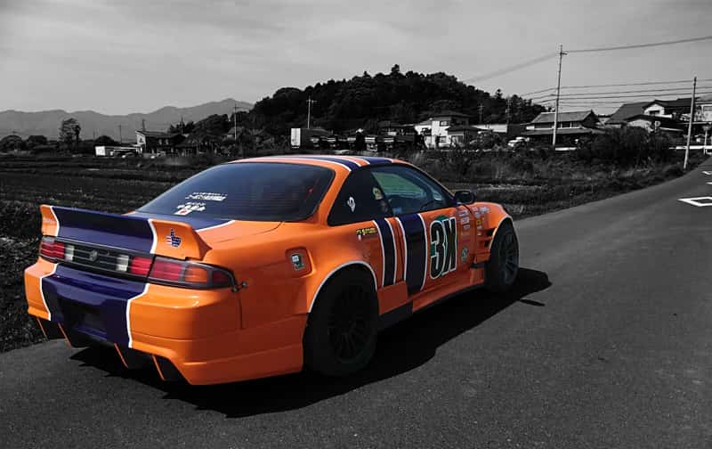 Nissan Silvia S14 75mm Rear Fenders