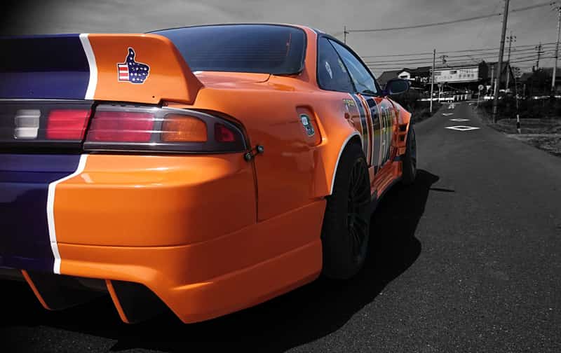 Nissan Silvia S14 75mm Rear Fenders