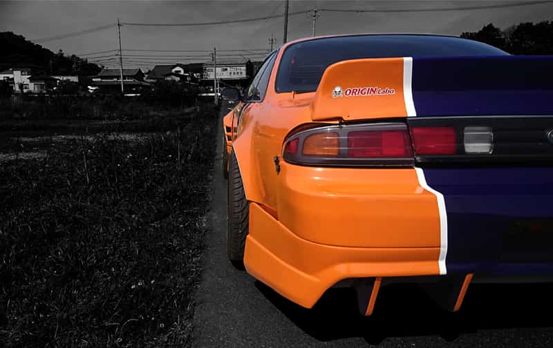 Nissan Silvia S14 75mm Rear Fenders