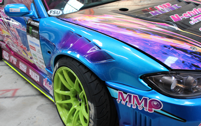 Nissan Silvia S15 55mm Front Fenders - Sameera