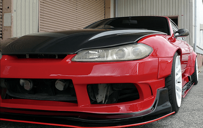 Nissan Silvia S15 75mm Front Fenders