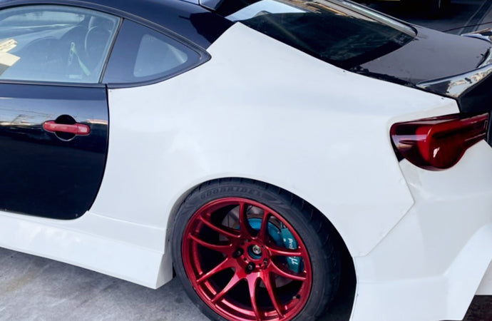Toyota GT86 55mm Rear Fenders