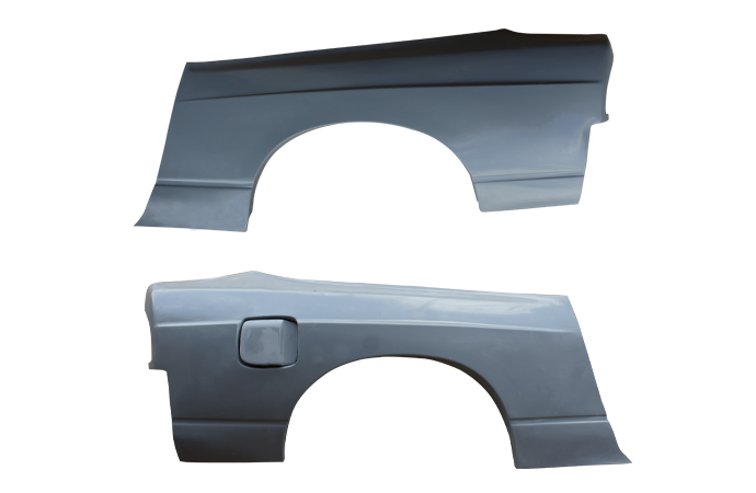 Nissan 180SX 50mm Rear Fenders - Pressline