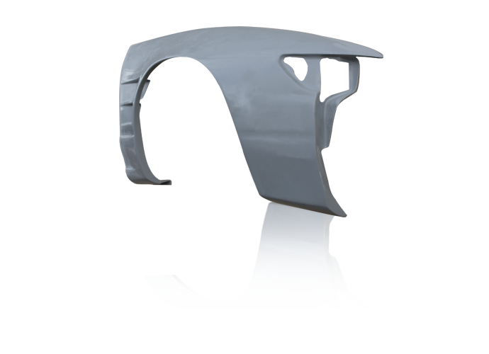 Nissan Silvia S13 20mm Front Fenders (Dual Duct)