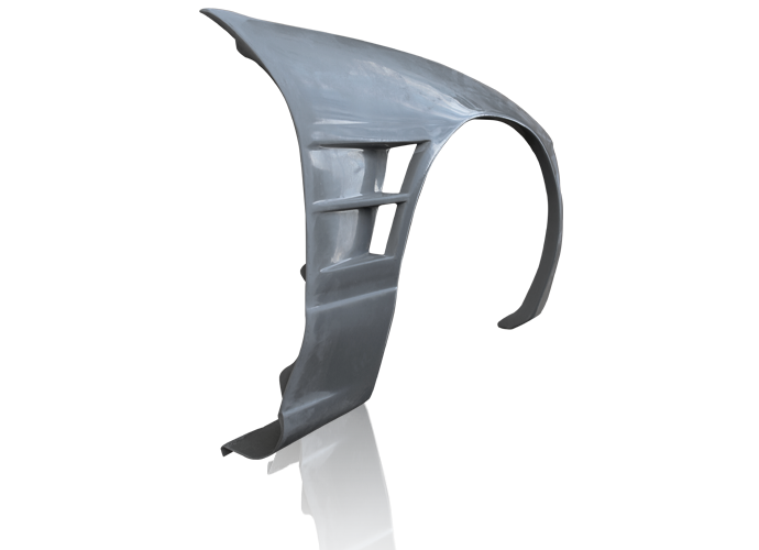 Nissan Silvia S13 20mm Front Fenders (Dual Duct)