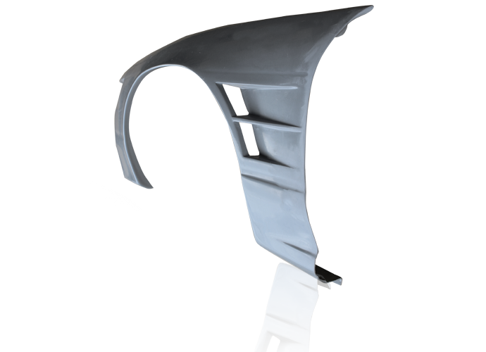 Nissan Silvia S13 20mm Front Fenders (Dual Duct)