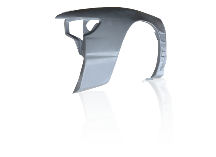 Nissan Silvia S13 20mm Front Fenders (Dual Duct)