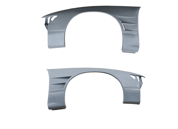Nissan Silvia S13 20mm Front Fenders (Dual Duct)